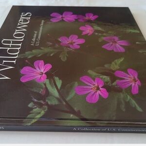 NWT Wildflowers details and pictures of wildflowers, postal stamps botanical 🌺